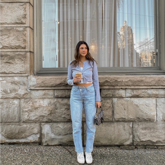 Princess Polly cross over denim - Picture 2 of 5